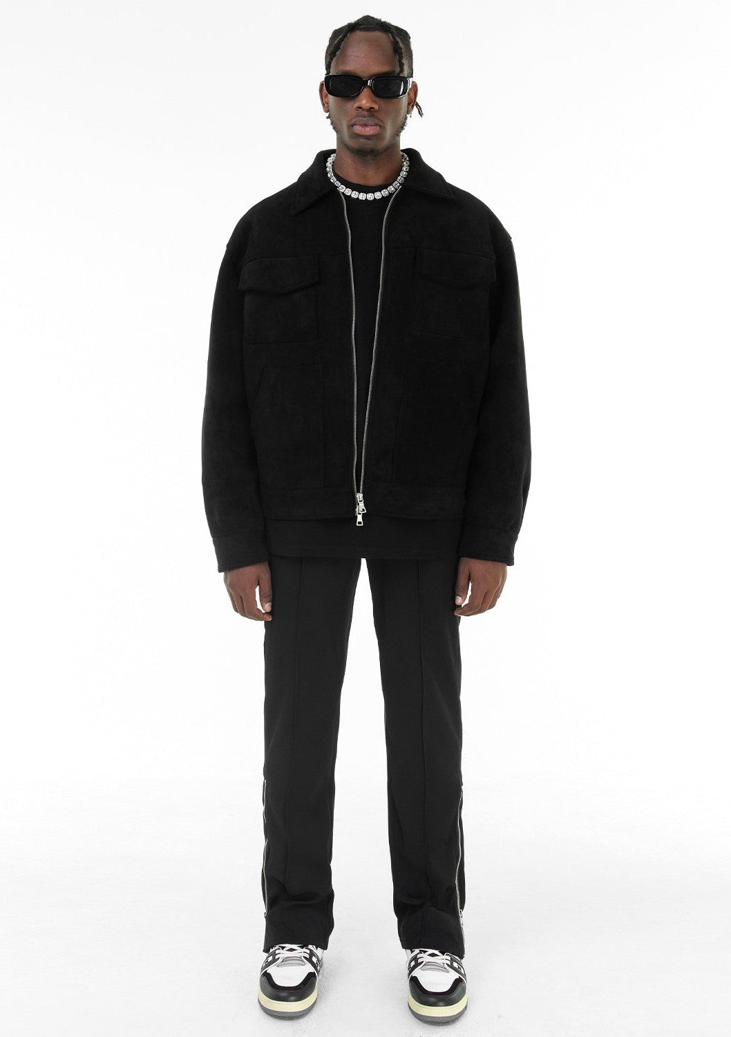 MUKHTAR | VELOUR JACKET