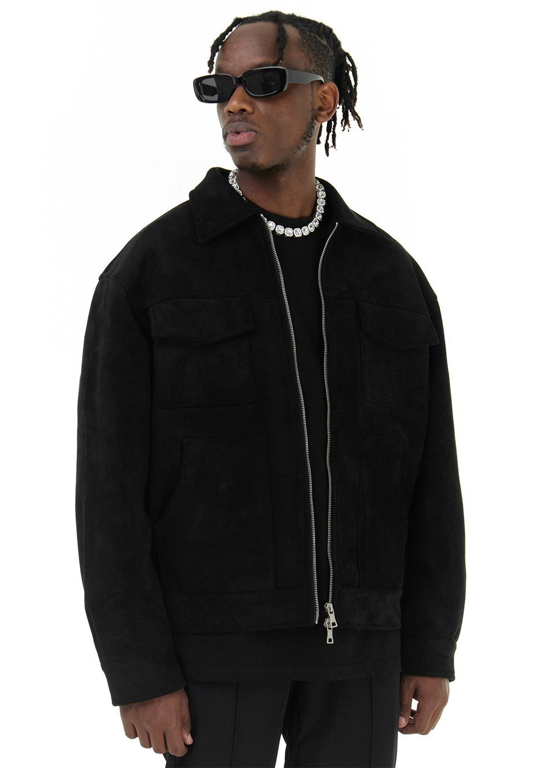 MUKHTAR | VELOUR JACKET