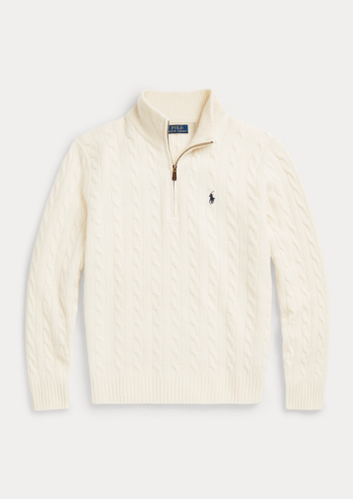 RL｜QUARTER ZIP MUSTER