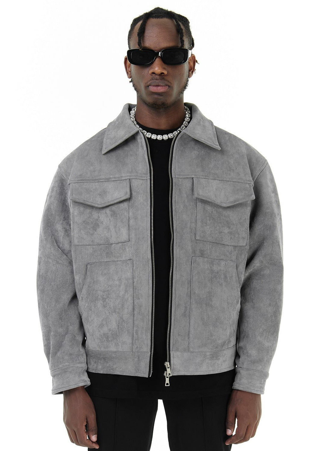 MUKHTAR | VELOUR JACKET
