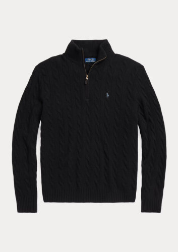 RL｜QUARTER ZIP MUSTER