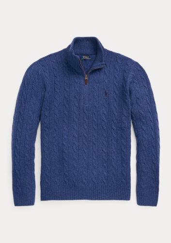 RL｜QUARTER ZIP MUSTER