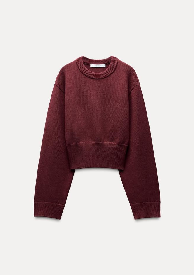 CELINE | CROPPED KNIT SWEATER
